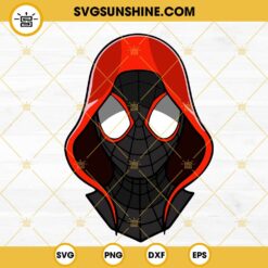 Baby Spider Man Miles Morales SVG, Superhero SVG PNG DXF EPS Files