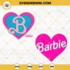 Barbie Heart SVG Bundle, Barbie Doll 2023 SVG PNG DXF EPS Cut Files