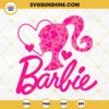 Barbie Heart SVG, Barbie SVG, Pink Doll Girl SVG, Barbie Love SVG PNG DXF EPS Files
