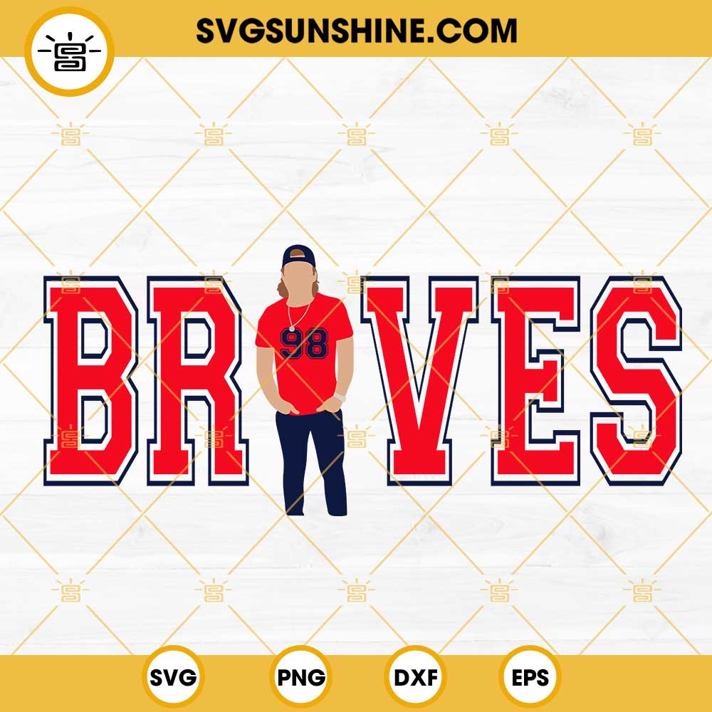 Braves 98 Song SVG PNG