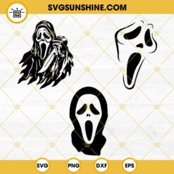 Ghostface SVG Bundle, Scream SVG, Scary Movie SVG, Halloween SVG PNG DXF EPS