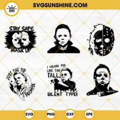 Michael Myers SVG Bundle, Just The Tip I Promise SVG, Halloween Movie SVG PNG DXF EPS