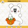 Mickey Mouse Ghost SVG, Pumpkin Light SVG, Disney Mouse Halloween SVG PNG DXF EPS