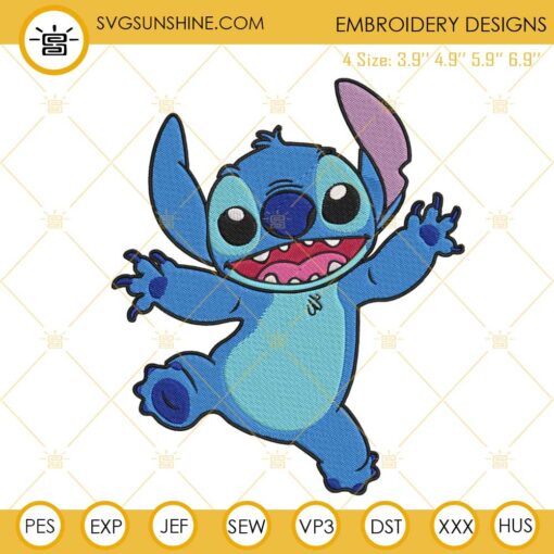 Stitch Embroidery Design Digital Download Files