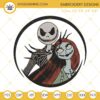 Jack And Sally Embroidery Designs, The Nightmare Before Christmas Embroidery Files