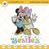Minnie And Daisy Bestie Embroidery Designs, Disney Girl Friend Embroidery Files