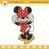 Funny Disney Minnie Mouse Machine Embroidery Designs