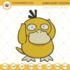 Psyduck Machine Embroidery Designs, Duck Pokemon Embroidery Files