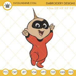 Bob Parr Embroidery Designs, Mr Incredible Embroidery Files