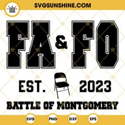 FAFO Est 2023 Battle of Montgomery SVG, Montgomery Alabama Riverboat Brawl SVG PNG DXF EPS Files
