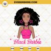 Black Barbie SVG, Afro Barbie SVG, Curly Hair SVG, Black Girl SVG PNG DXF EPS Cut Files