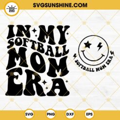 In My Softball Mom Era SVG, Softball Mom SVG, In My Mom Era SVG