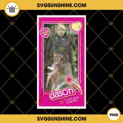Jason Voorhees PNG, Horror Barbie PNG, Barbie Jason Voorhees PNG Digital Download