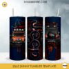 Denver Broncos Jeep Car 20oz Skinny Tumbler Design Template PNG