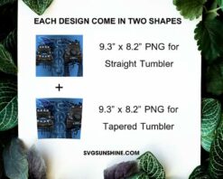 Tennessee Titans Jeep Car 20oz Skinny Tumbler Design Template PNG