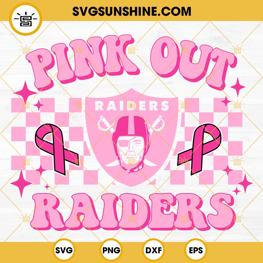 Aliba shirt on X: Las Vegas Raiders I Wear Pink For Breast Cancer