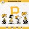 Snoopy Charlie Brown Pittsburgh Pirates SVG PNG DXF EPS Cricut Files