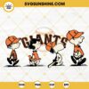 Snoopy Charlie Brown San Francisco Giants SVG PNG DXF EPS Cricut Files