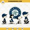 Snoopy Charlie Brown Seattle Mariners SVG PNG DXF EPS Cricut Files