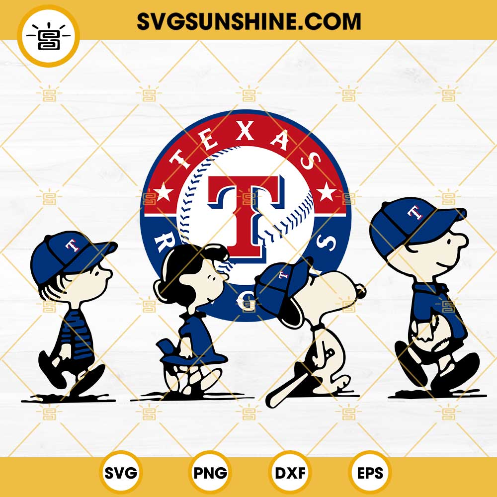 Texas Rangers Team Svg, Dxf, Eps, Png, Clipart, Silhouette and Cutfile