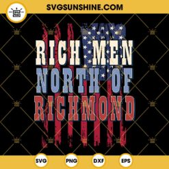 Rich Men North Of Richmond Oliver Anthony SVG Digital Cut Files