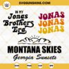 Jonas Brothers SVG Bundle, In My Jonas Brothers Era SVG, Montana Skies SVG, Jonas Music Tour SVG