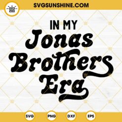 The Jonas Brothers SVG PNG DXF EPS