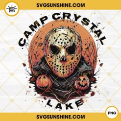 Camp Crystal Lake PNG, Friday The 13th PNG, Jason Voorhees PNG, Pumpkin Halloween PNG