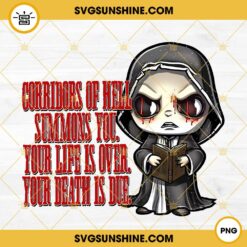 Evil Nun Halloween Chibi PNG, Corridors Of Hell Summons You PNG, Your Life Is Over PNG, Your Death Is Due PNG