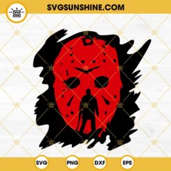 Jason Voorhees SVG, Mask Blood SVG, Friday The 13th SVG, Halloween Horror SVG PNG DXF EPS Cut Files