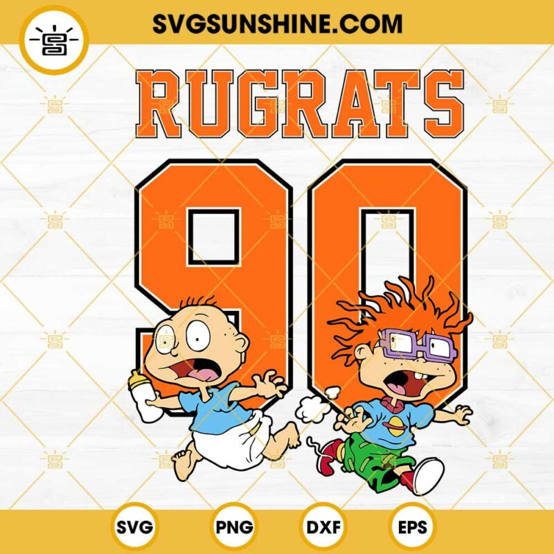 Rugrats Svg Chuckie Finster Svg Tommy Pickles Svg S Cartoon Svg