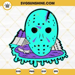 Friday The 13th SVG, Jason Voorhees SVG, Camp Crystal Lake SVG, Halloween Movie SVG PNG DXF EPS