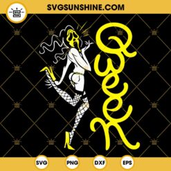 Ghostface Queen Sexy SVG, Scream Girl SVG, Scary Movie SVG, Funny Halloween Film SVG PNG DXF EPS