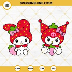 Kuromi SVG, Kawaii SVG, Hello Kitty Friends SVG PNG DXF EPS Digital Download