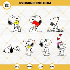Snoopy SVG Bundle, Peanuts SVG, Woodstock SVG, Charlie Brown SVG
