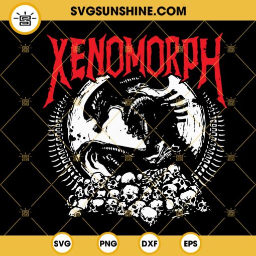 Xenomorph SVG, The Alien SVG PNG DXF EPS Digital Download