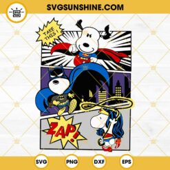 Snoopy DC Comic Batman SVG PNG DXF EPS Cricut