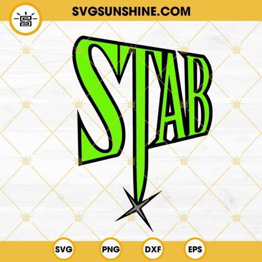 Stab Logo SVG, Scream SVG, Scary Movie SVG, Halloween Horror SVG PNG ...