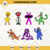 Rainbow Friends SVG Bundle, Roblox Scary Game SVG PNG DXF EPS Digital Download