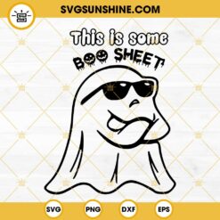 Boo Scream SVG, Witch SVG, Bats SVG, Boo SVG, Halloween SVG