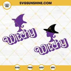Barbie Witchy SVG, Witch Doll SVG, Barbie Doll Halloween SVG PNG DXF EPS Cut Files