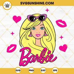 Barbie SVG, Barbie Doll SVG, Blonde Girl Doll SVG PNG DXF EPS Cricut