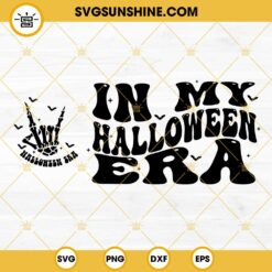 In My Halloween Era SVG, Retro Spooky Season SVG, Trendy Halloween SVG PNG DXF EPS For Shirt