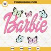 Barbie SVG, Barbie Butterfly SVG, Pink Doll SVG