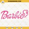 Barbie SVG, Barbie Logo Cut File, Barbie Clipart, Barbie Logo Vector