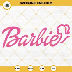 Barbie SVG, Barbie Logo Cut File, Barbie Clipart, Barbie Logo Vector