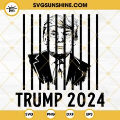 Trump Mug Shot SVG, Trump Mugshot 2024 SVG, Trump Not Guilty SVG, I Stand With Donald Trump SVG