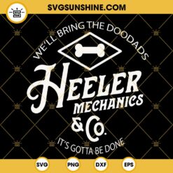 Heeler Mechanics Co SVG, Bone SVG, Bluey Family SVG PNG DXF EPS Digital Download