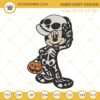 Mickey Mouse Skeleton Embroidery Designs, Mickey Disney Halloween Embroidery Files