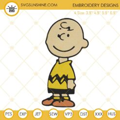 Peppermint Patty Machine Embroidery Designs, Snoopy Cartoon Character Embroidery Files